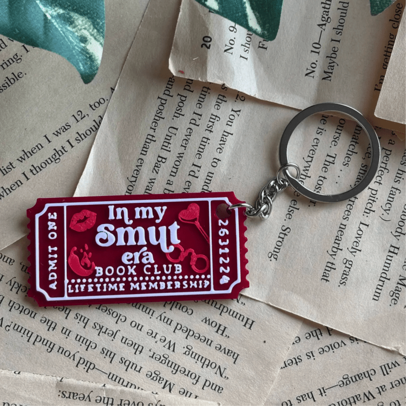 In My Smut Era Keychain - Keyring - The Dark Rose Emporium
