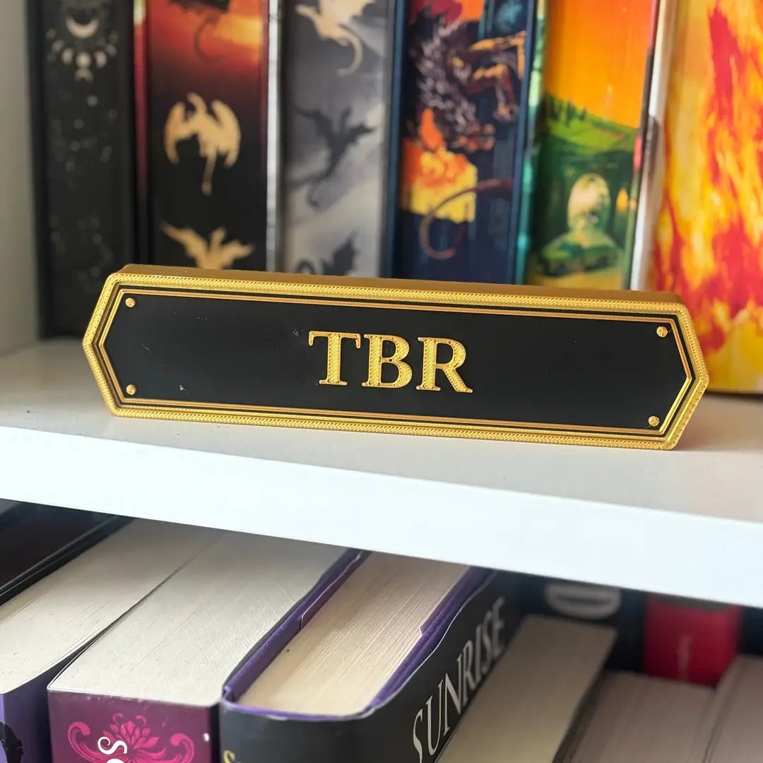 Sign - TBR - Sign - The Dark Rose Emporium