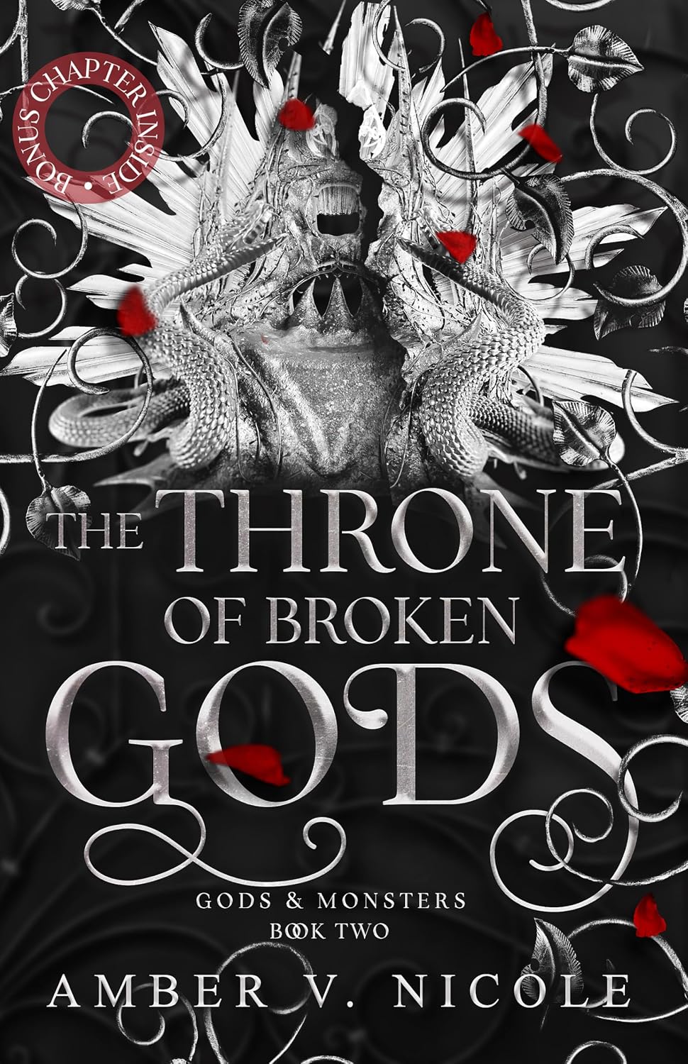 The Throne of Broken Gods (Gods And Monsters 2), by Amber V. Nicole (softback, english edition) - Book - The Dark Rose Emporium