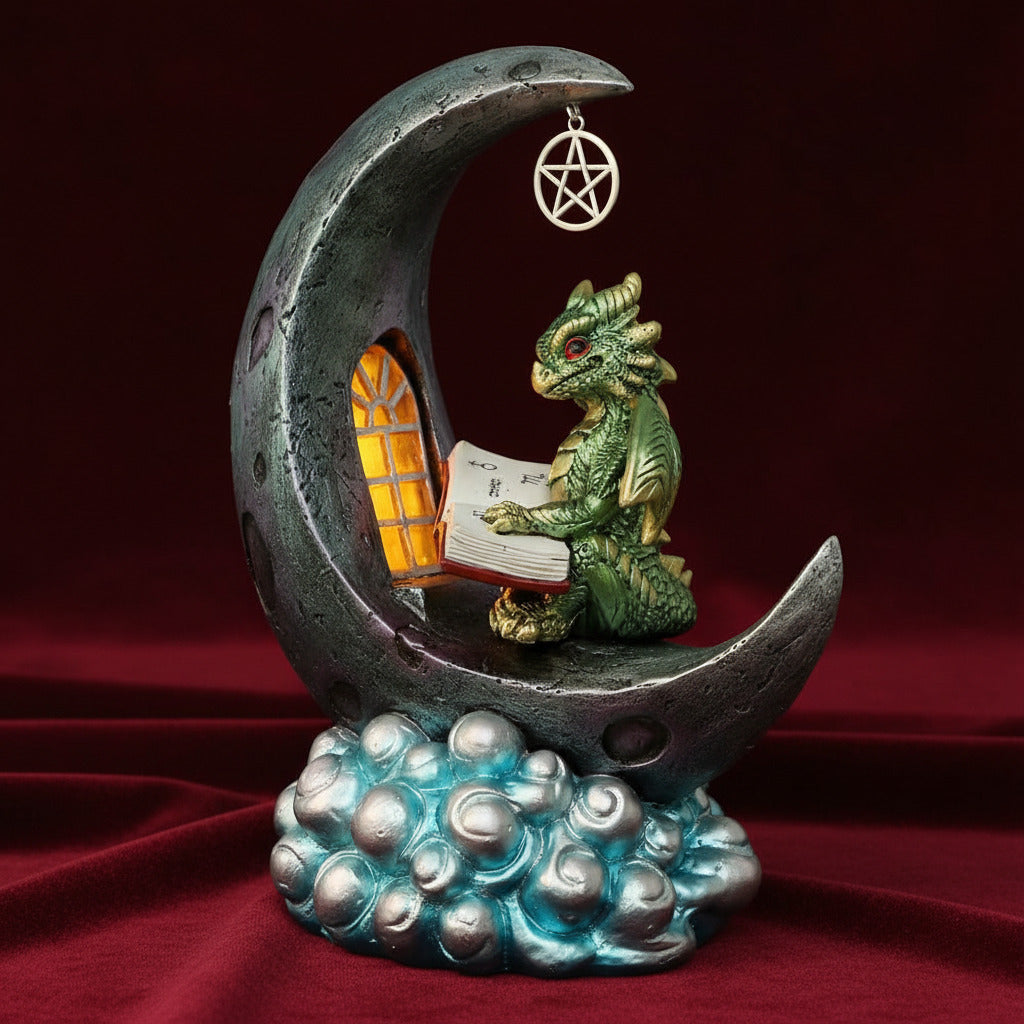Moonbound Scholar - Decoration - The Dark Rose Emporium