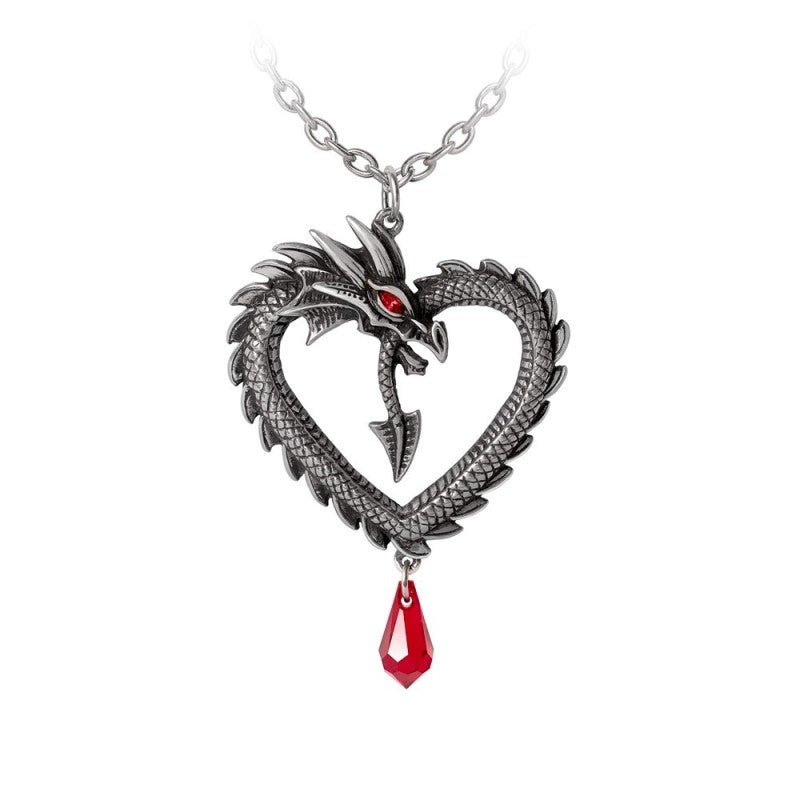 Vouivre Necklace - Necklace - The Dark Rose Emporium