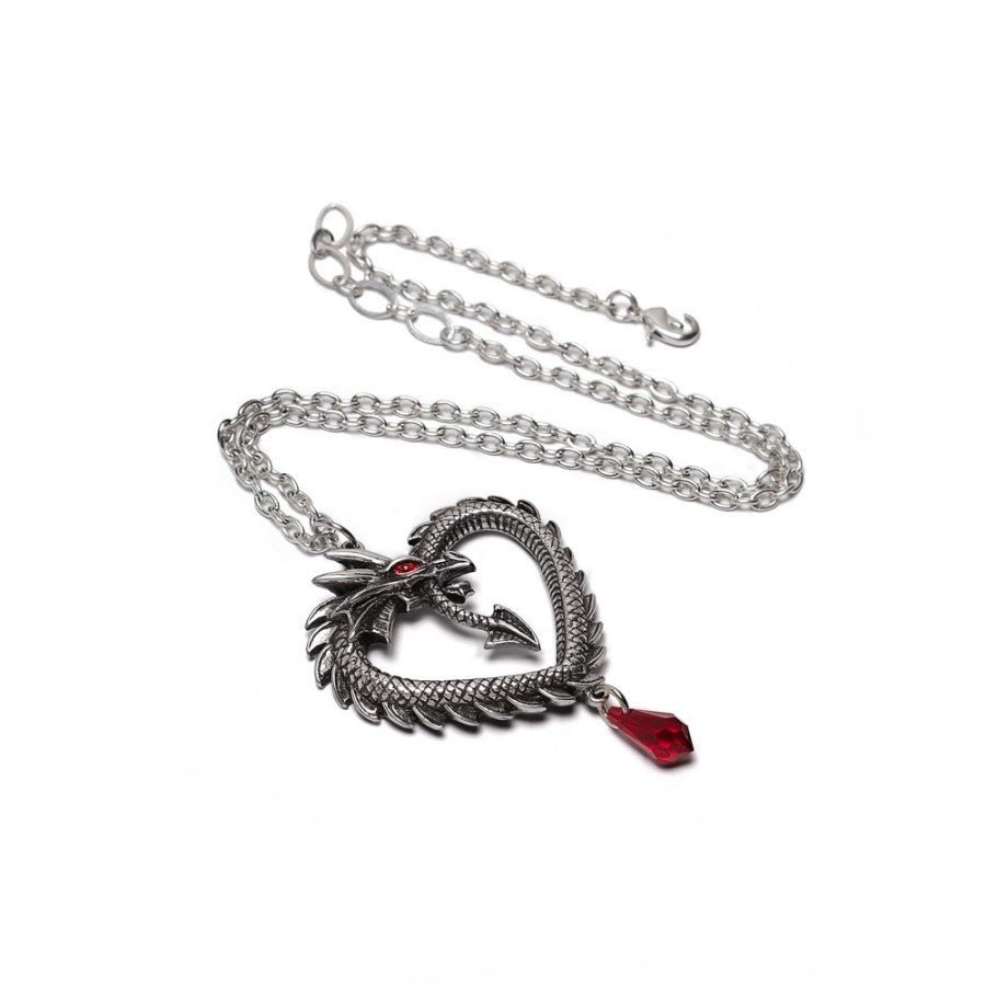 Vouivre Necklace - Necklace - The Dark Rose Emporium